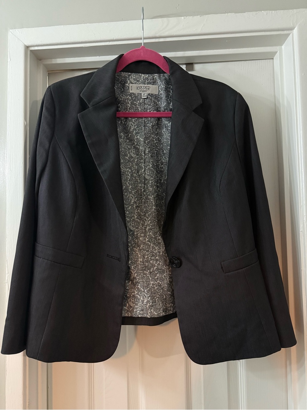 Kasper Black Women's Tailored Blazer